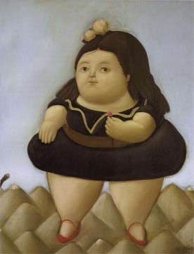 Tour of the Volcano Fernando Botero Oil Paintings